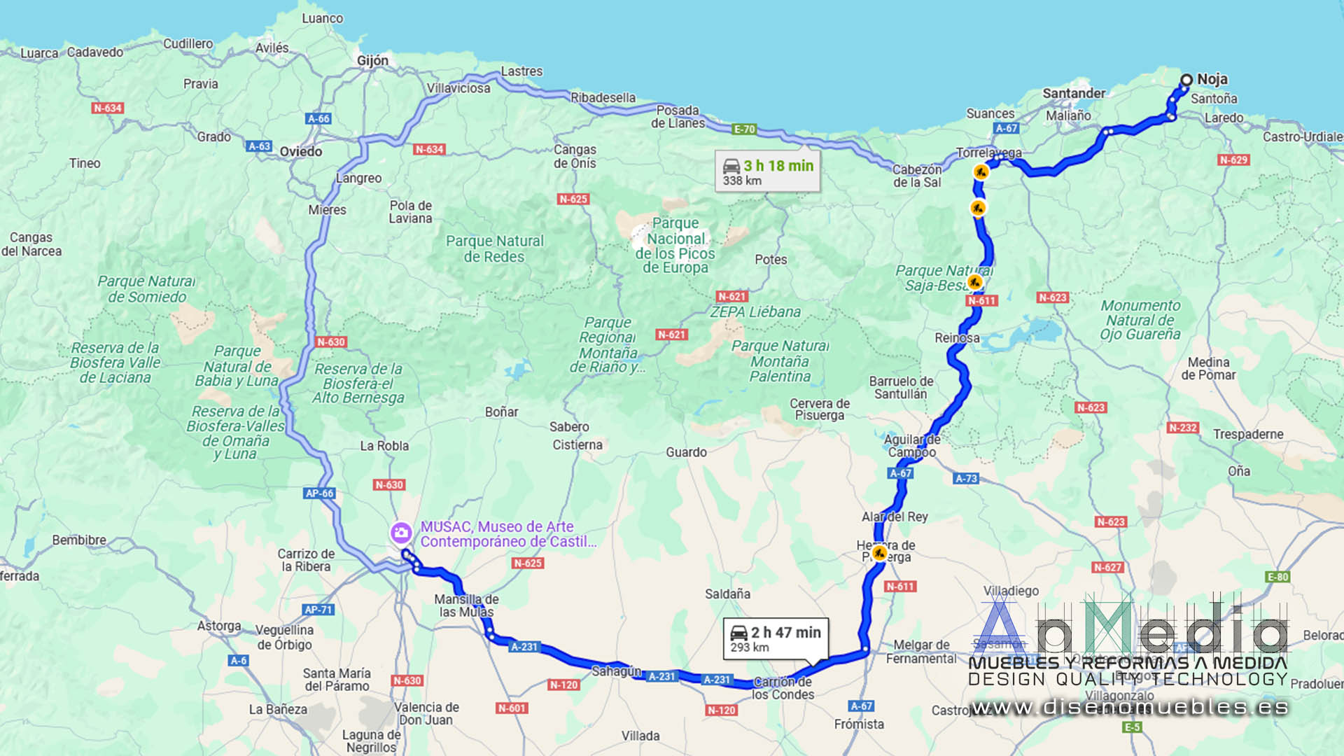 Camino - Noja - Leon